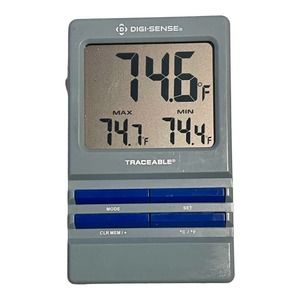 Digi-Sense 98768-48 Thermohygrometer with alarm and calibration, ambient sensor